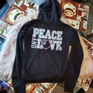 Pink Victoria secret hoodie